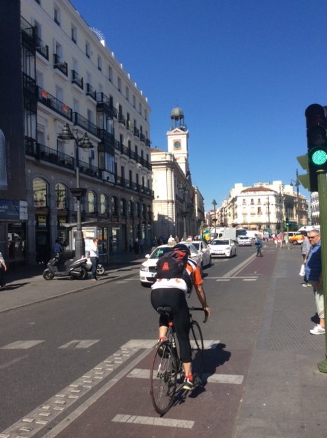 Flashback Friday – Cycling in Madrid